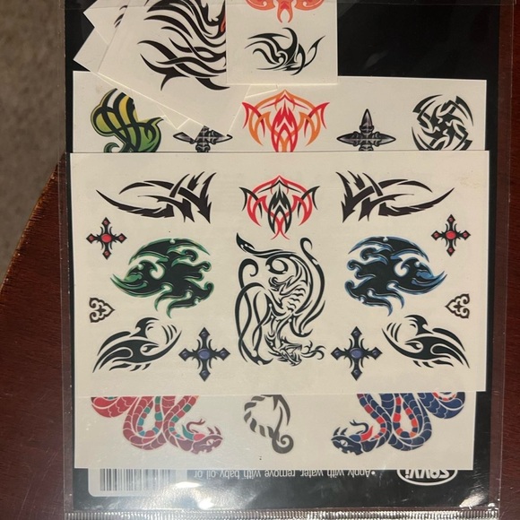 Assorted Tattoo Sticker Packs - Picture 7 of 8
